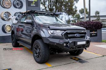 FORD-RANGER-VAPOR-BLACK-MACHINED-WITH-DARK-TINT